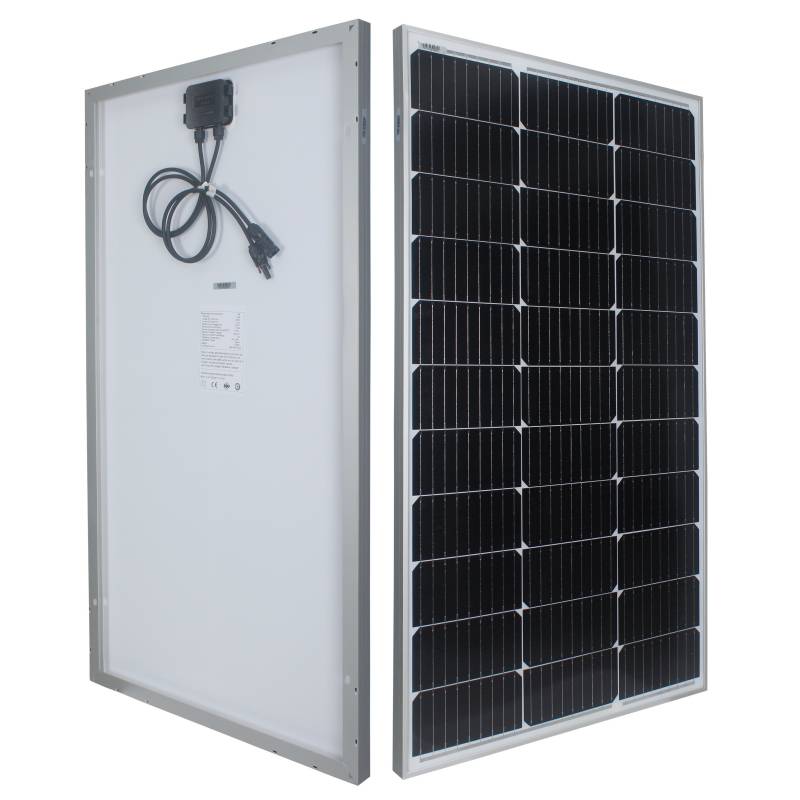 100 Watt 12 Volt Panel Tenaga Surya/Solar Panel Monocrystalline Solar Panel Modul Efisiensi Tinggi RV Marine Boat Caravan Off Grid